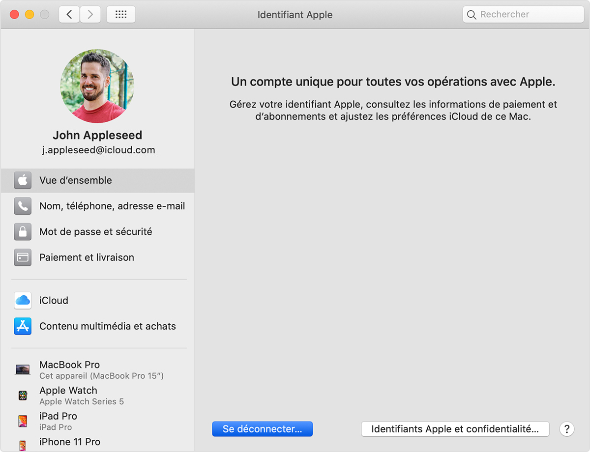 Deconnexion D Icloud Sur Votre Iphone Ipad Ipod Touch Apple Tv Ou Mac Assistance Apple