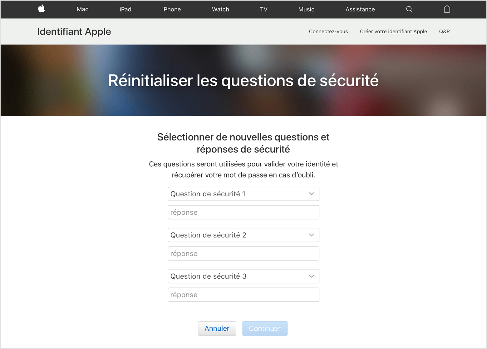 Изменить контрольные вопросы Apple. Сброс контрольных вопросов. Восстановление пароля. Контрольные вопросы на айфоне. Как восстановить пароль без контрольного вопроса
