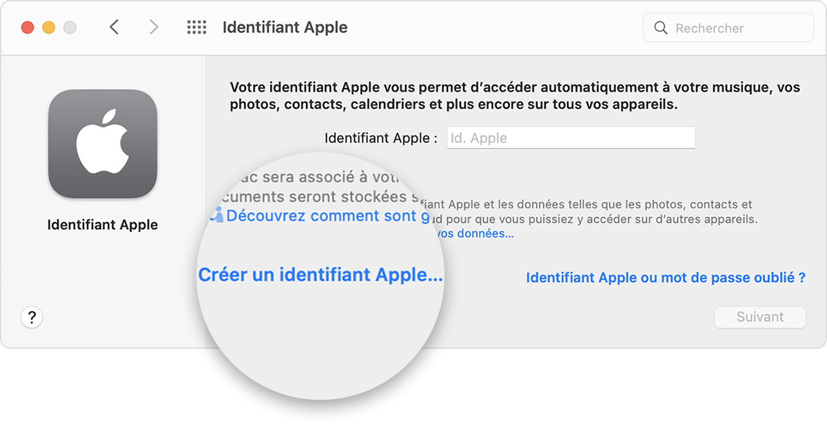 Créer un identifiant Apple - Assistance Apple (FR)