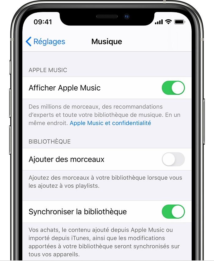 Ajout D Un Morceau A Une Playlist Apple Music Sans Que Celui Ci Ne Soit Ajoute A Votre Bibliotheque Assistance Apple