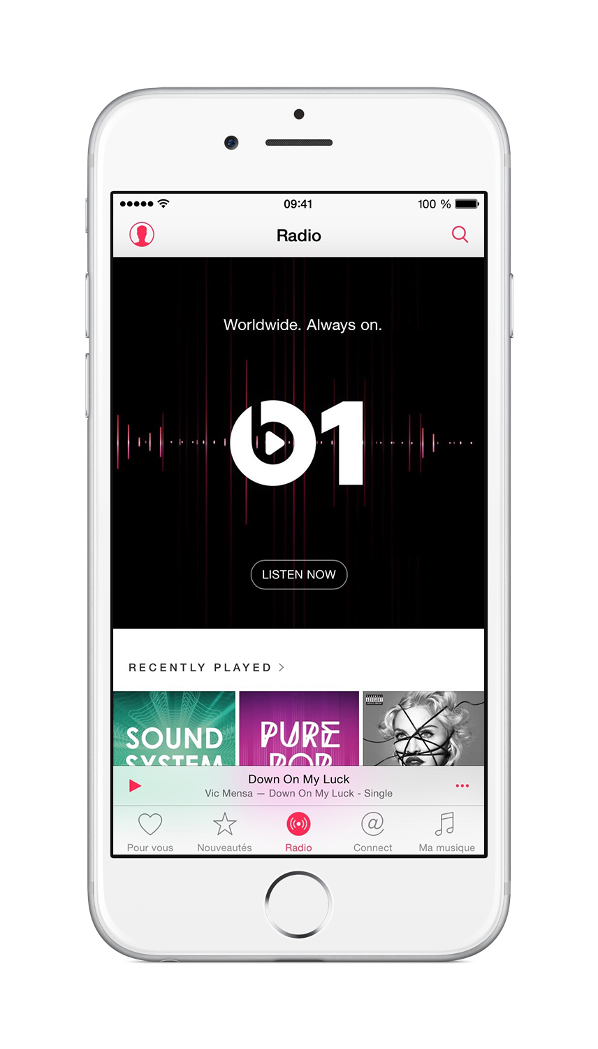 Écoute d’Apple Music Radio Assistance Apple