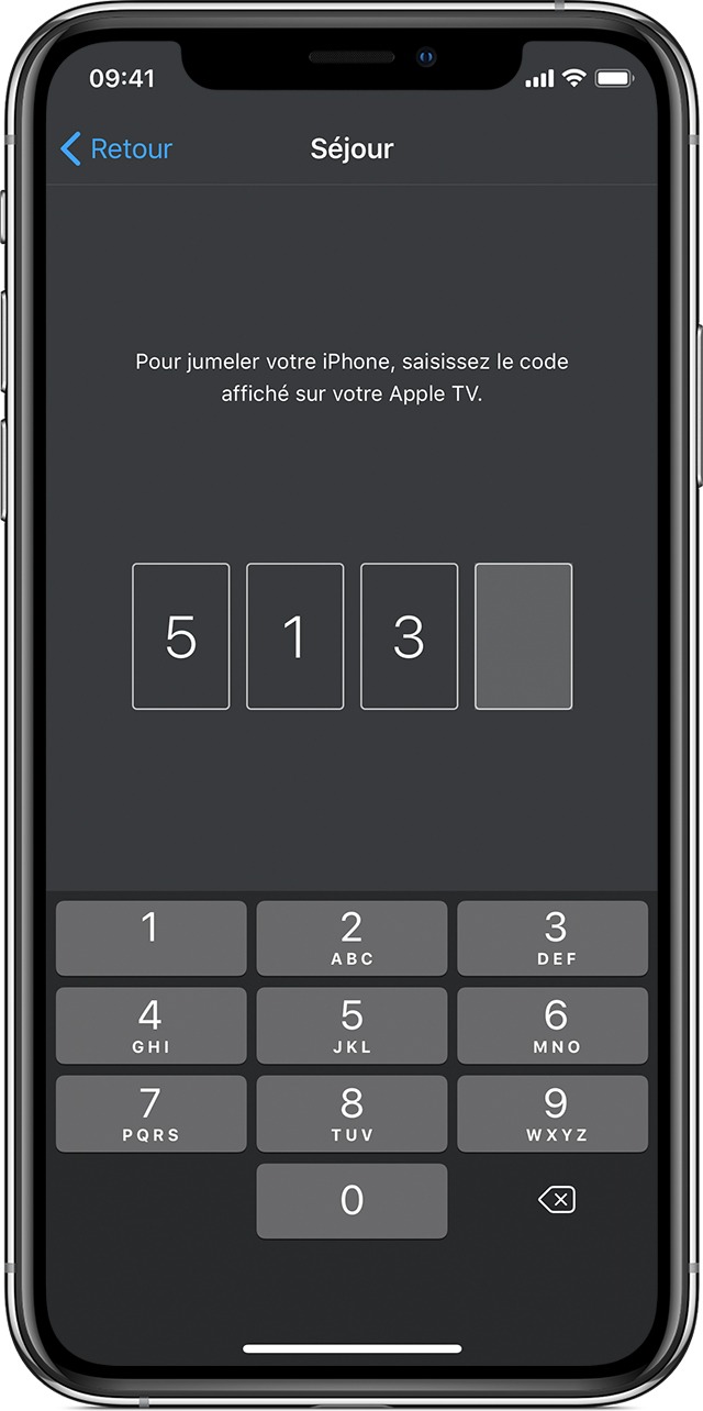 Configuration de l’Apple TV Remote sur votre iPhone, iPad ou iPod touch