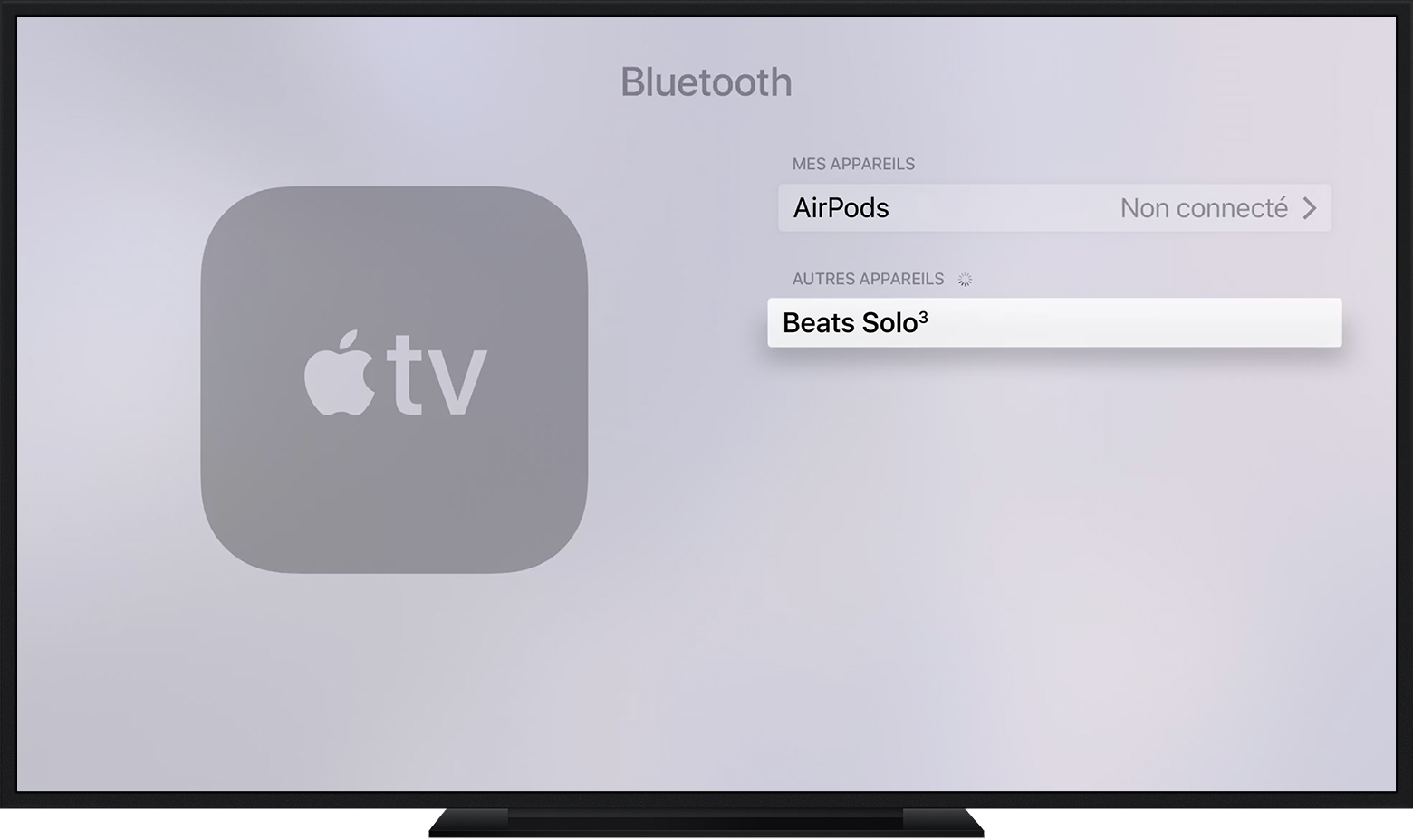 Utiliser des accessoires Bluetooth avec votre Apple TV 4K ou Apple TV