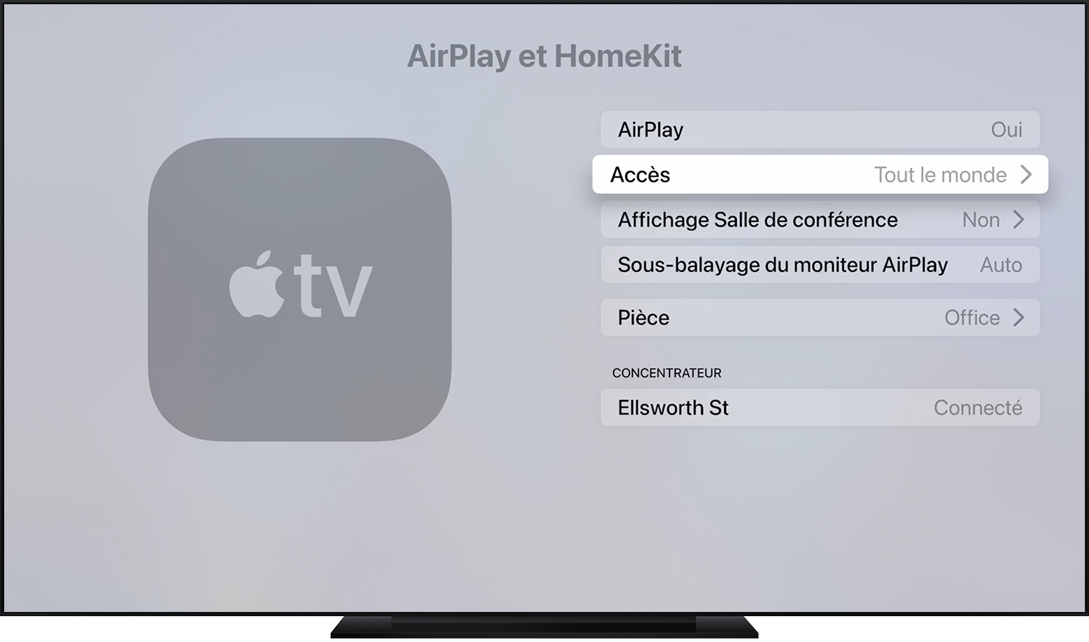 Gerer Les Reglages Airplay Sur Votre Apple Tv Assistance Apple Gerer Les Reglages Airplay Sur Votre Apple Tv Assistance Apple