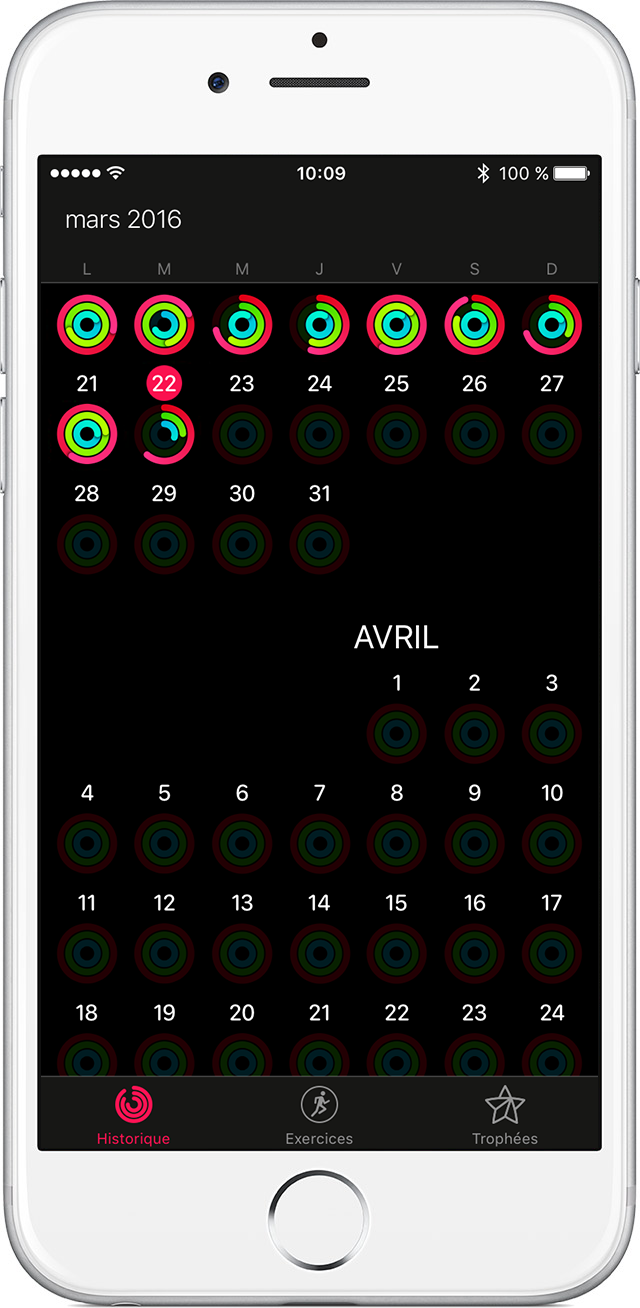 Utiliser l’app Activité sur l’Apple Watch Assistance Apple