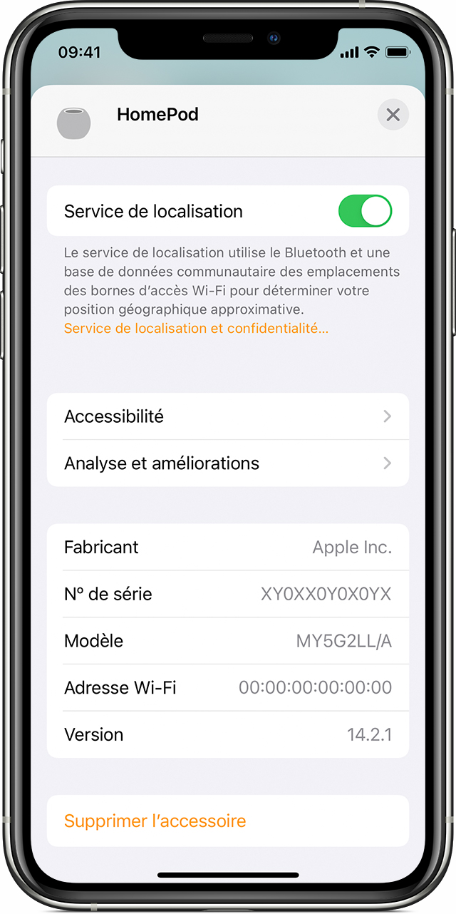 Trouver Le Numero De Serie De Votre Homepod Assistance Apple Trouver Le Numero De Serie De Votre Homepod Assistance Apple