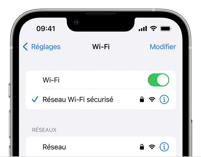 Si vous avez besoin d'aide avec votre mot de passe Wi-Fi - Assistance Apple  (FR)