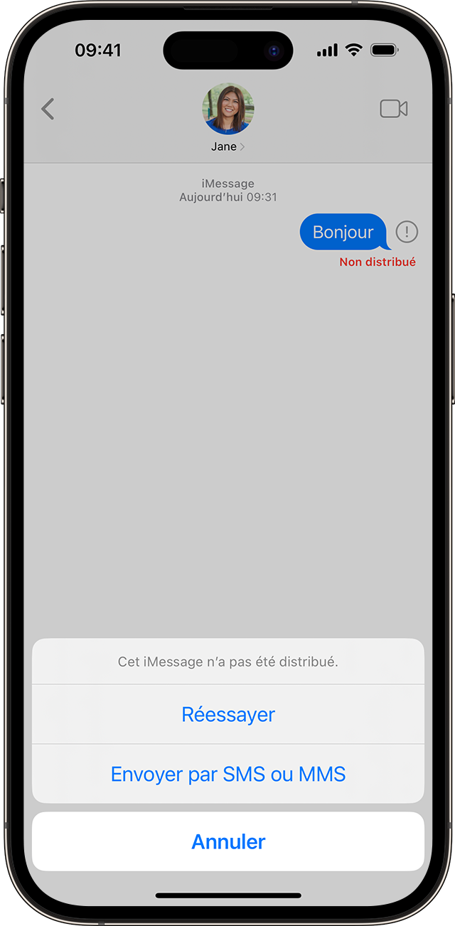 Si vous ne parvenez pas à envoyer ou recevoir de messages sur votre iPhone  ou iPad - Assistance Apple (FR)