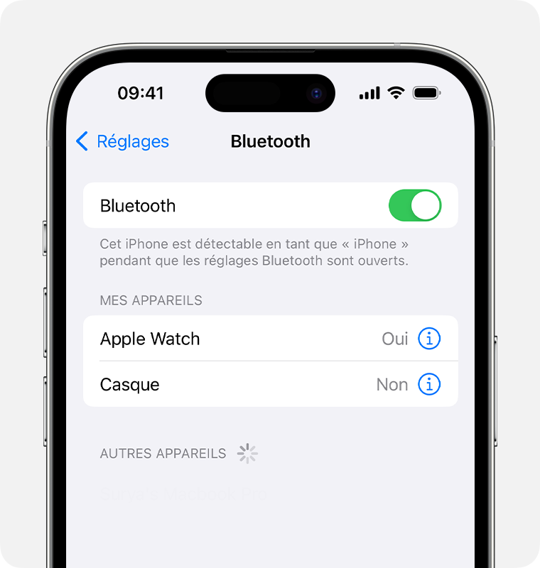 Jumeler un accessoire Bluetooth tiers avec votre iPhone ou iPad -  Assistance Apple (FR)