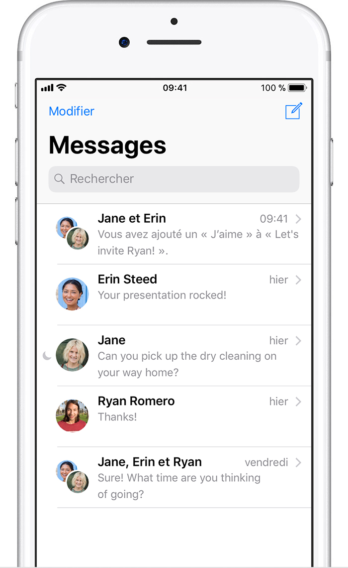 Envoi d’un message collectif sur votre iPhone, iPad ou iPod touch Assistance Apple