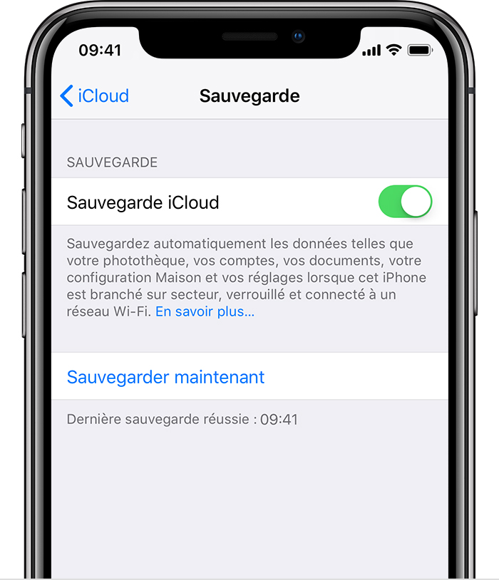 Comment sauvegarder les données de votre iPhone, iPad ou iPod touch Assistance Apple