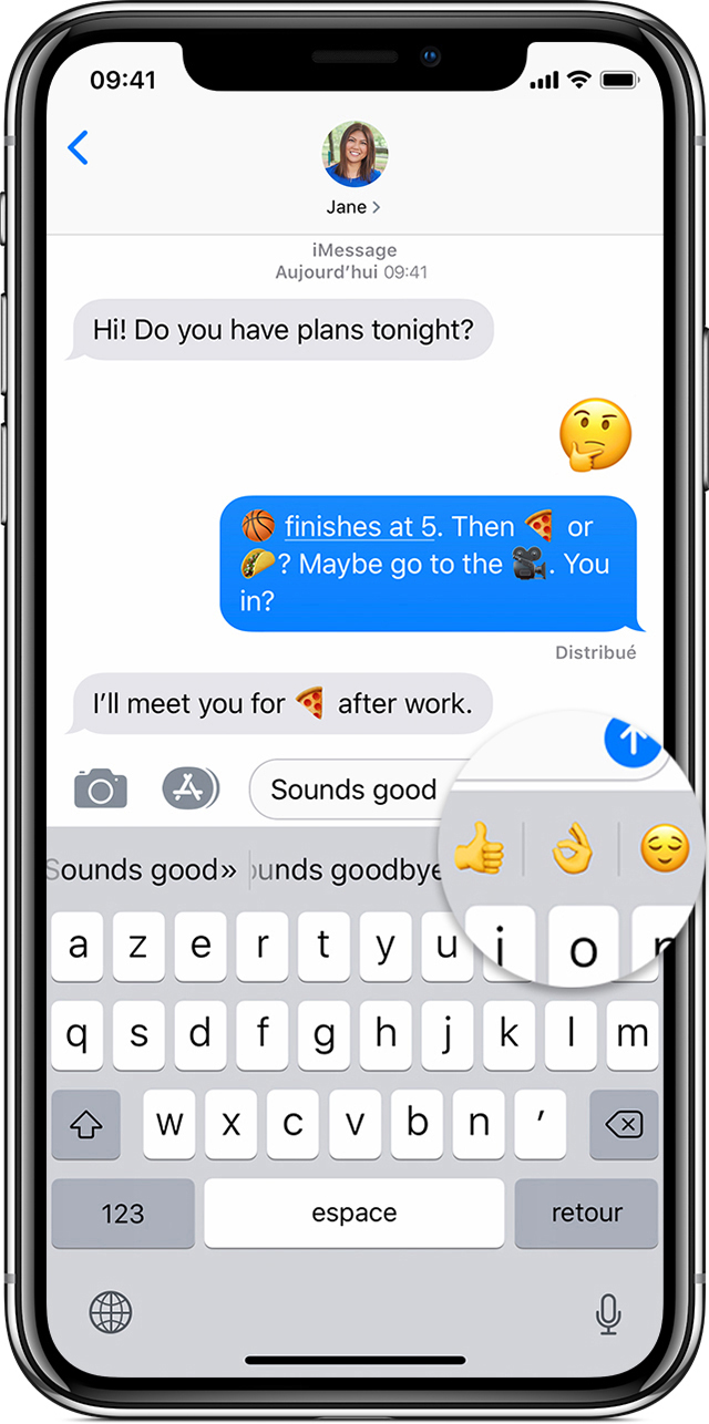 Utilisation De Caracteres Emoji Sur Votre Iphone Ipad Ou Ipod Touch Assistance Apple