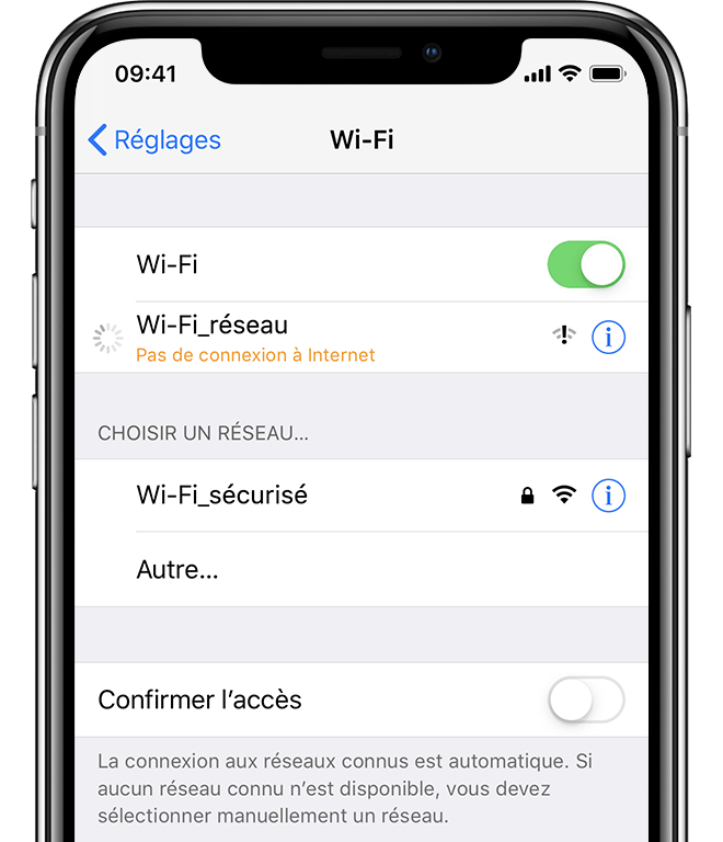 iPhone ne se connecte plus à mon Wi-Fi - Communauté Apple