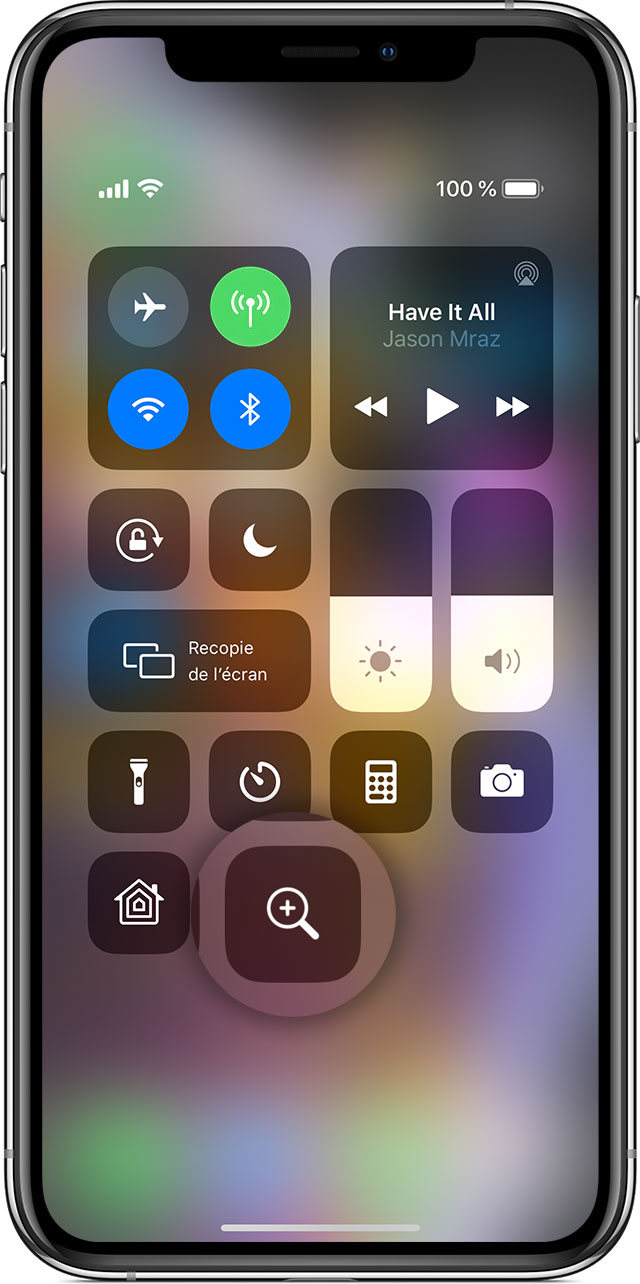 Utiliser la loupe avec votre iPhone ou iPad Assistance Apple