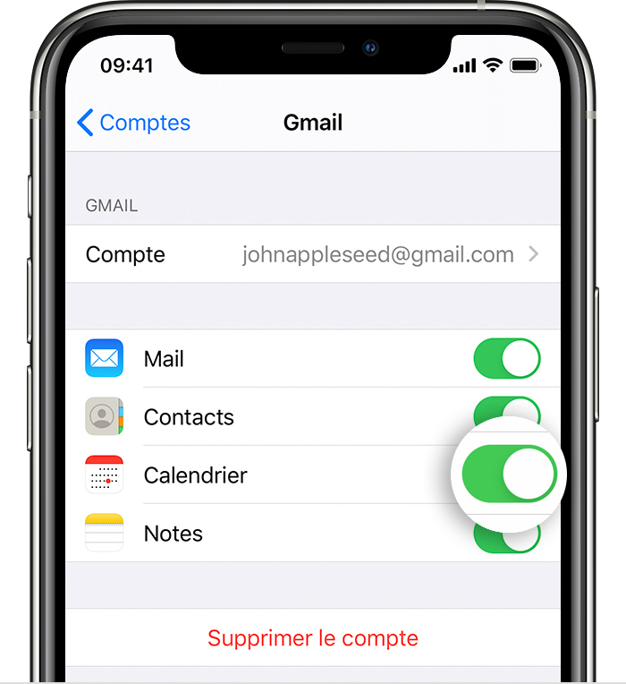 Comment se désabonner d’un calendrier sur votre iPhone - Assistance Apple