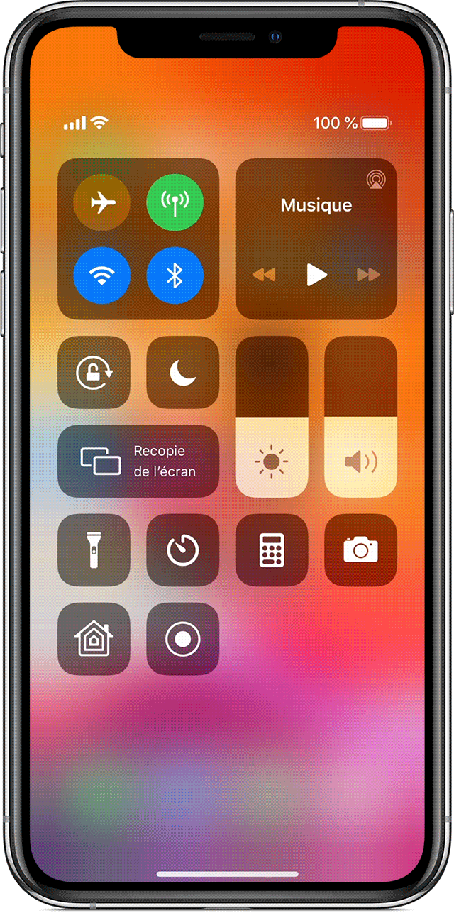 Ios13 Iphone Xs Control Center Screen Record Animation