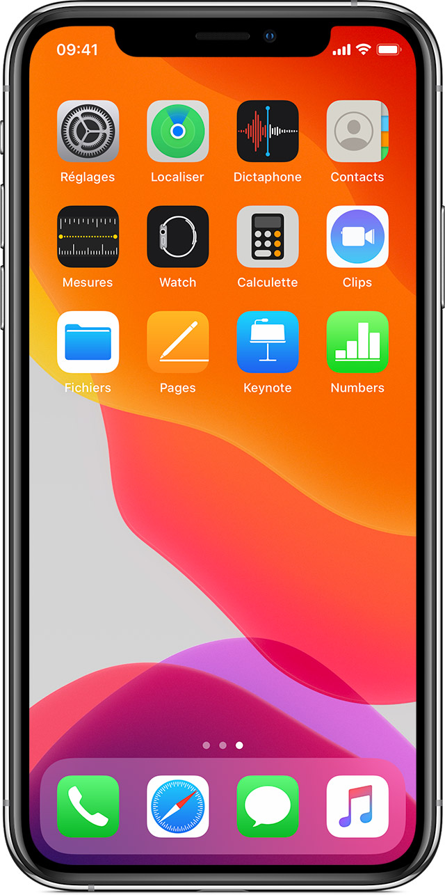 Déplacer des apps et créer des dossiers sur votre iPhone, iPad ou iPod