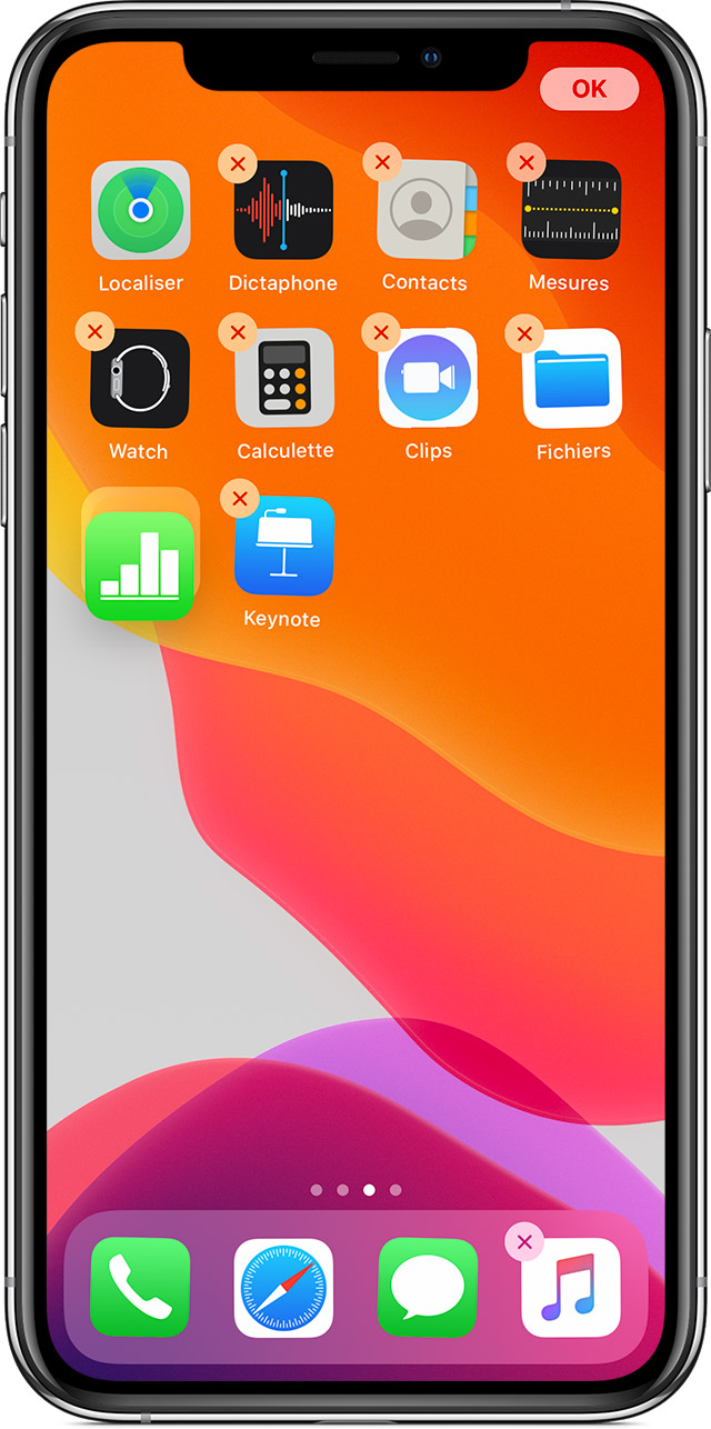 Déplacer des apps et créer des dossiers sur votre iPhone, iPad ou iPod