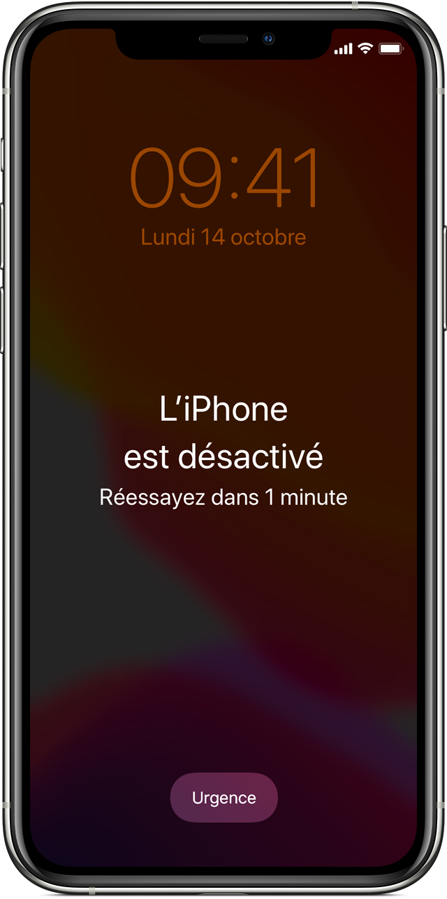 Si Vous Avez Oublie Le Code D Acces De Votre Iphone Ou Si Votre Iphone Est Desactive Assistance Apple