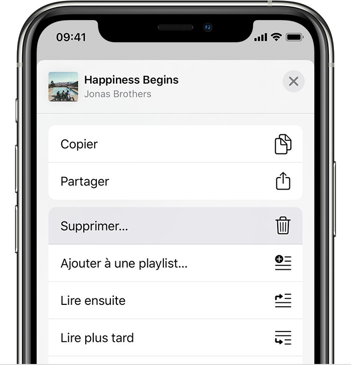 Suppression De Musique De Films Et De Series Tv De Votre Appareil Assistance Apple