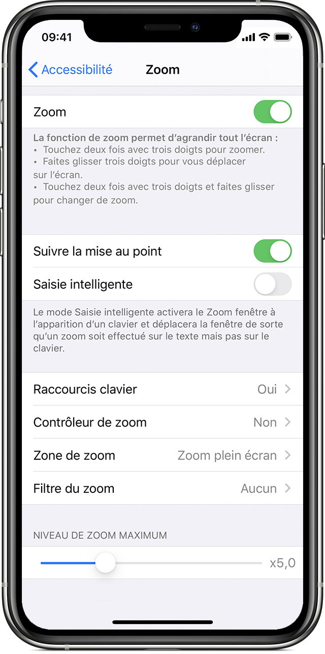 Si les icônes de l'écran d'accueil sont agrandies sur votre iPhone, iPad ou  iPod touch - Assistance Apple (FR)