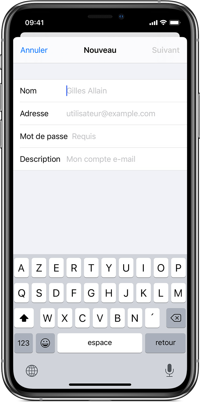 Ajout D Un Compte De Messagerie Sur Votre Iphone Ipad Ou Ipod