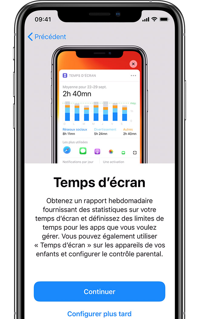 Configuration de votre iPhone, iPad ou iPod touch Assistance Apple