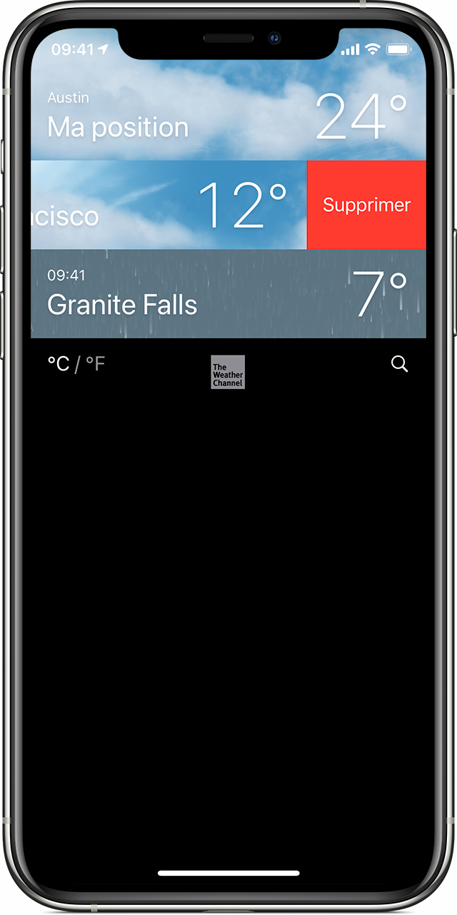 A Propos De L App Meteo Et De Ses Icones Sur Votre Iphone Et Ipod Touch Assistance Apple
