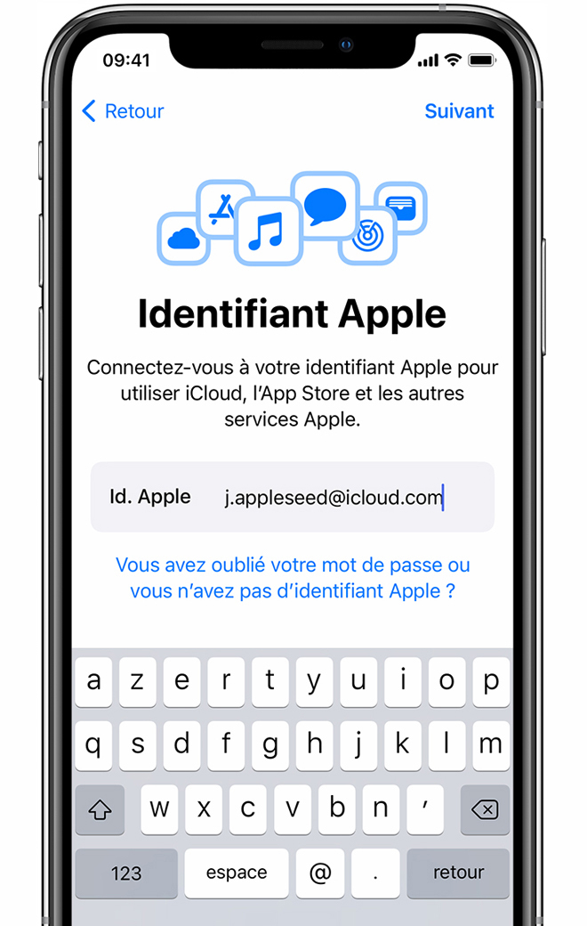 Configuration de votre iPhone, iPad ou iPod touch Assistance Apple