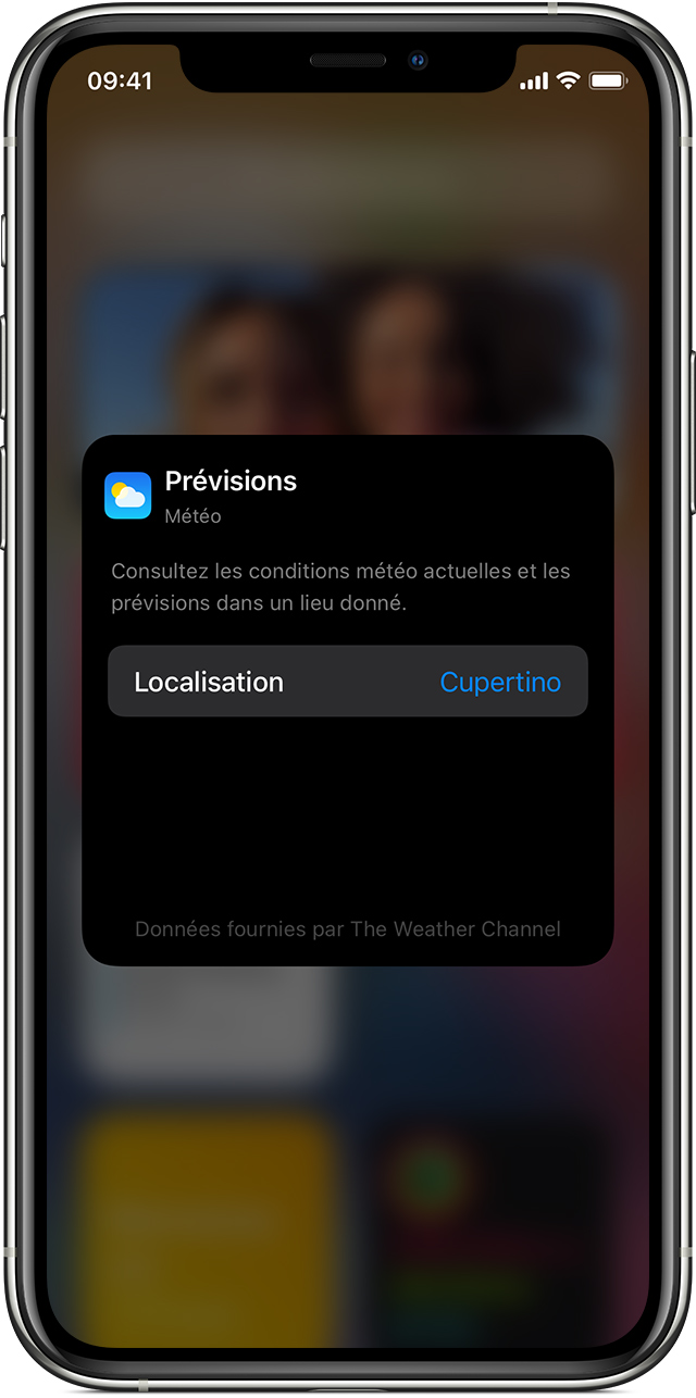 Utiliser des widgets sur votre iPhone ou iPod touch Assistance Apple