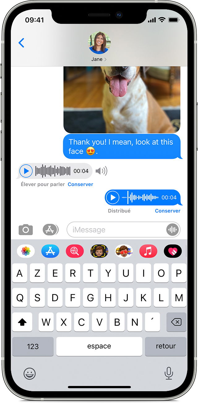 Envoi De Messages Audio Photo Et Video Depuis Votre Iphone Ipad Ou Ipod Touch Assistance Apple