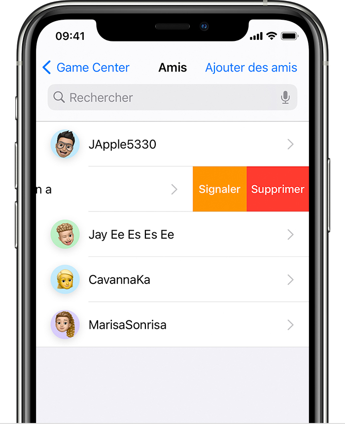 Utilisation De Game Center Pour Jouer Avec Des Amis Assistance Apple - supprimer ami brawl stars