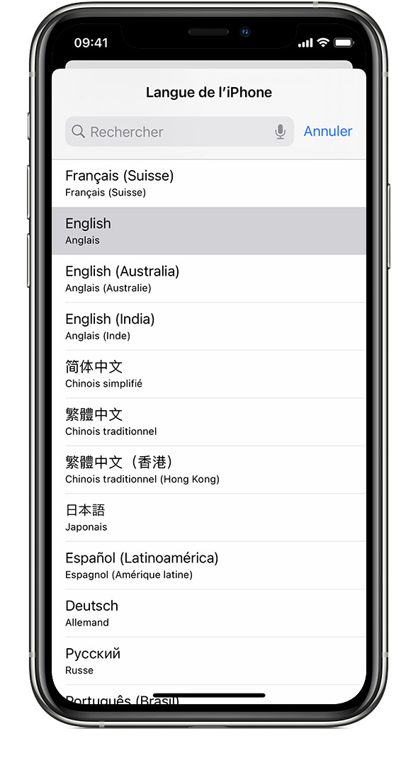 Changement De La Langue Utilisee Sur Votre Iphone Ipad Ou Ipod Touch Assistance Apple Changement De La Langue Utilisee Sur Votre Iphone Ipad Ou Ipod Touch Assistance Apple