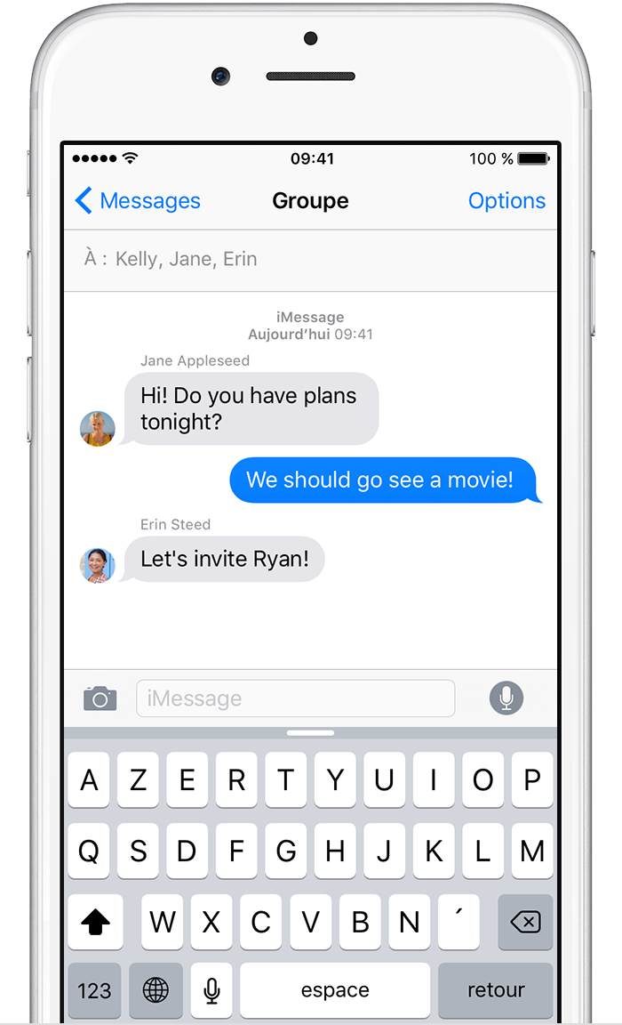 Envoi d’un message collectif sur votre iPhone, iPad ou iPod touch Assistance Apple
