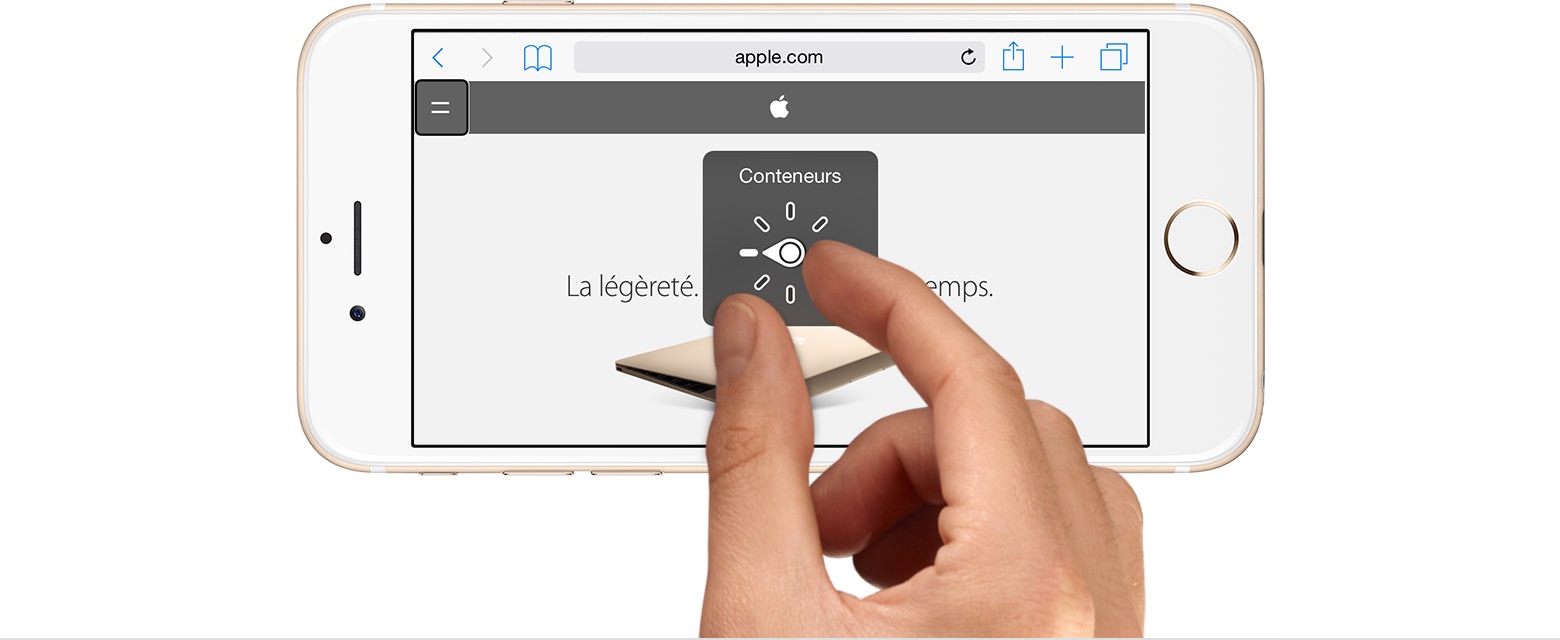 À propos du rotor VoiceOver sur l’iPhone, l’iPad et l’iPod touch