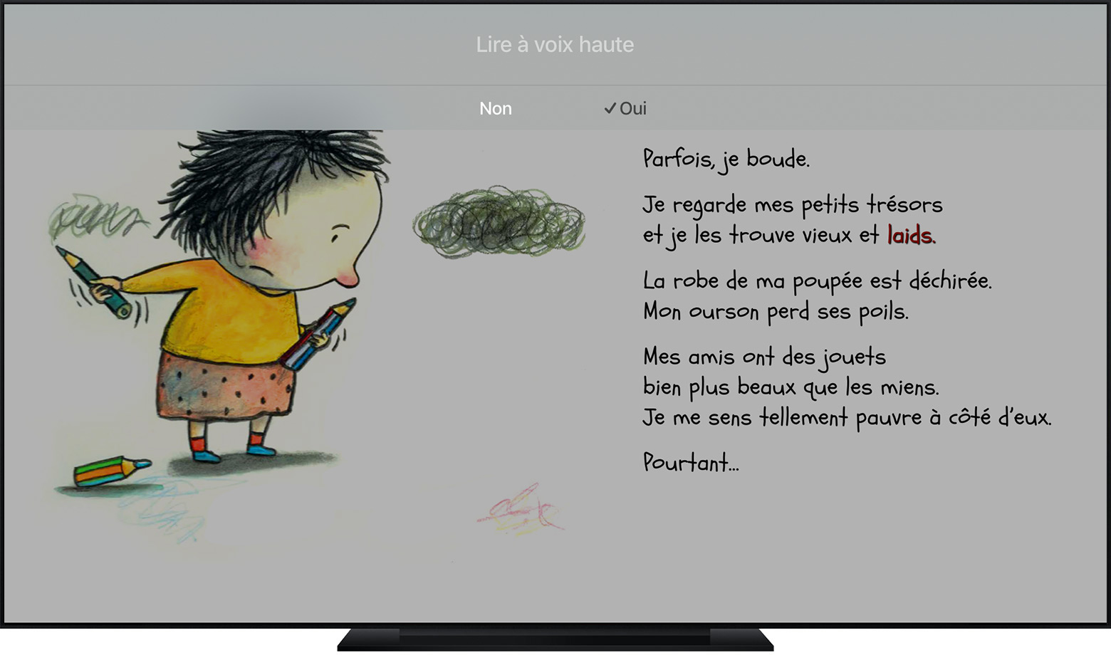 Lire Sur Une Apple Tv Avec Ibooks Storytime Assistance Apple