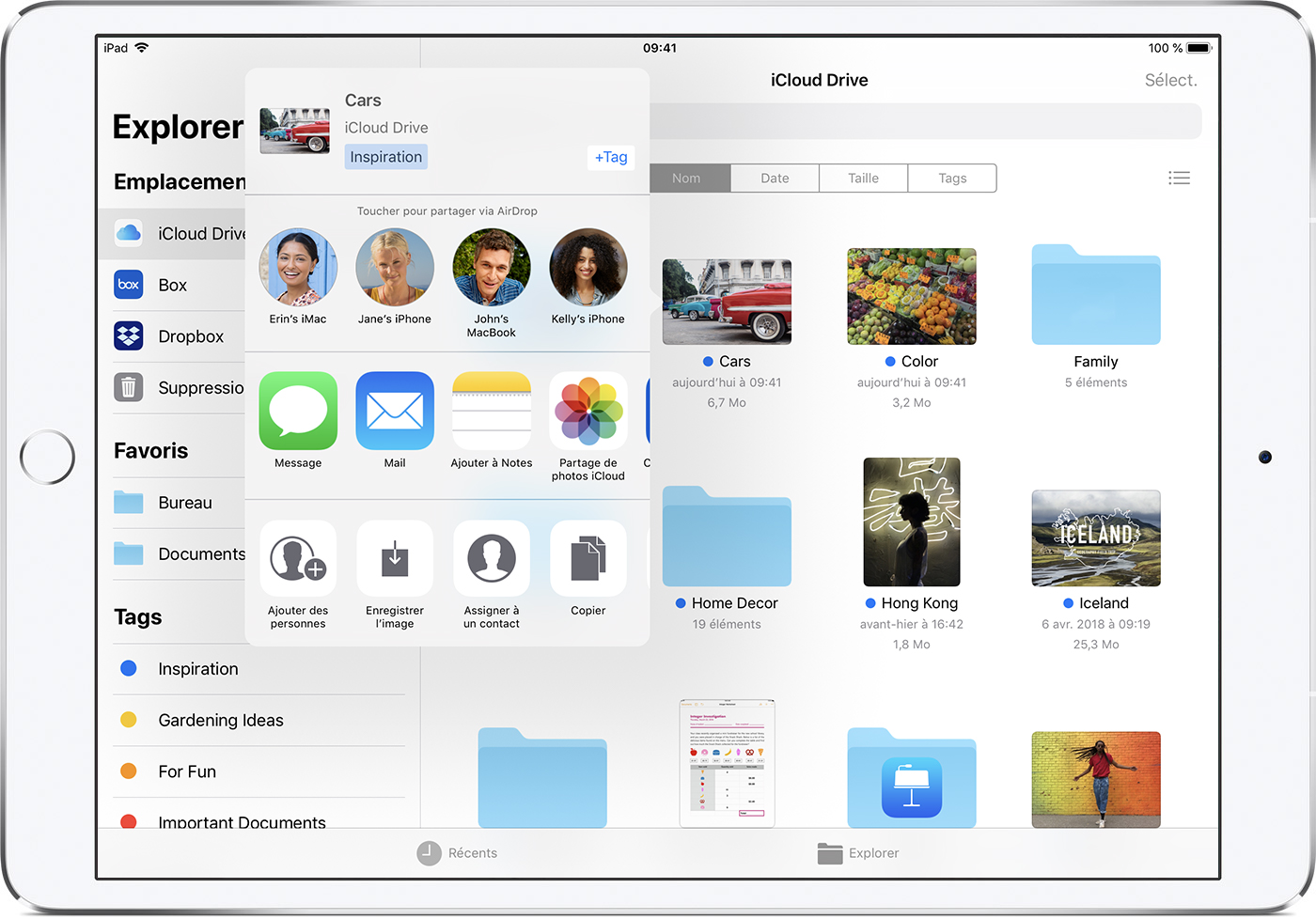 Utilisation de l’app Fichiers sur votre iPhone, iPad et iPod touch