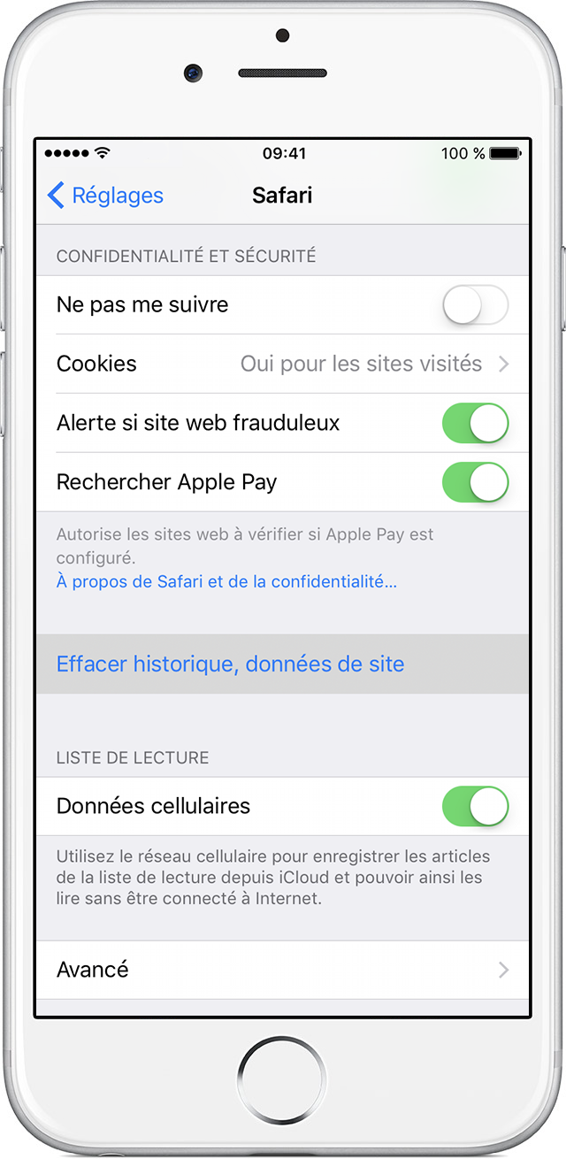 Impossible de se connecter après maj IOS Ios10-iphone7-settings-safari-clear-history-website-data-ontap