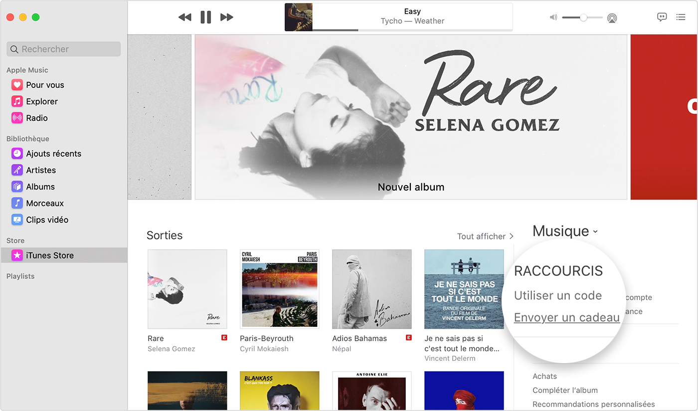 Envoyer Un Cadeau A Partir De L App Store De L Itunes Store D Apple Books Etc Assistance Apple