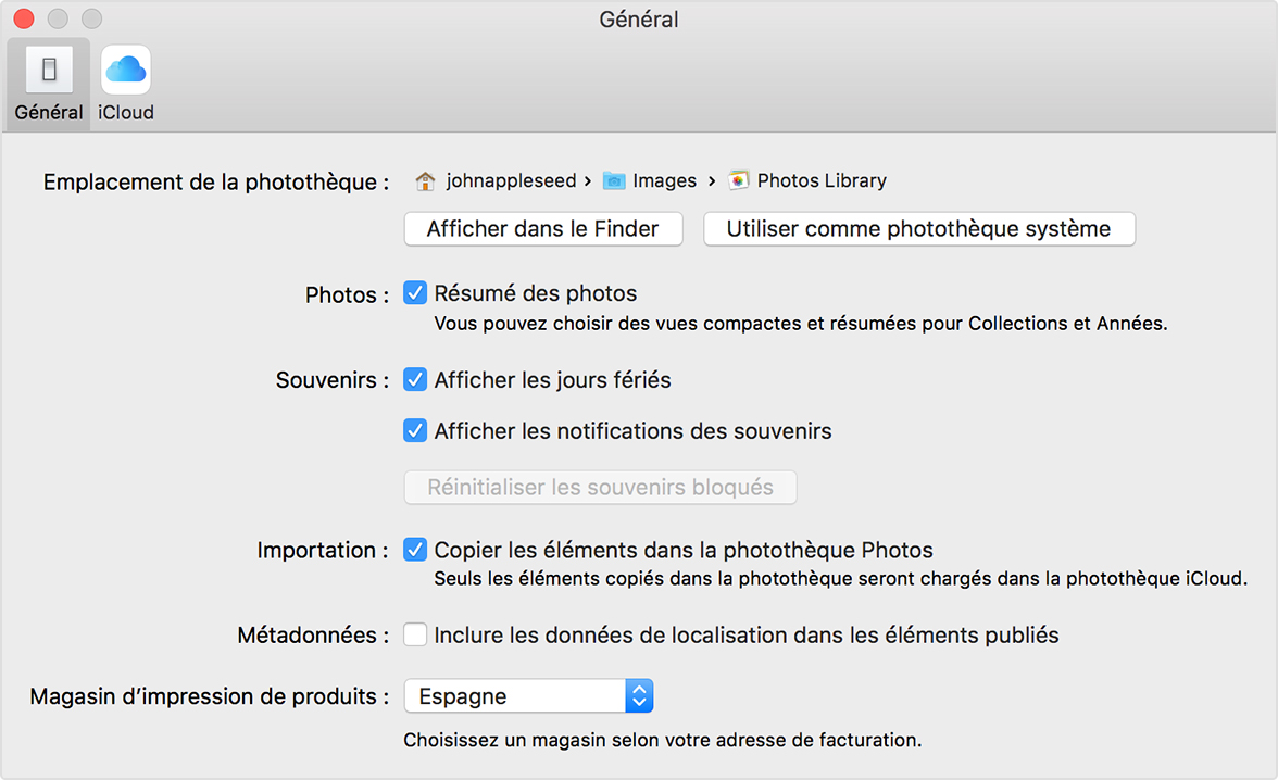 Designation D Une Phototheque Systeme Dans Photos Assistance Apple
