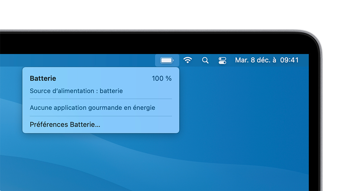 Obtenez De L Aide Pour La Batterie De Votre Ordinateur Portable Mac Assistance Apple