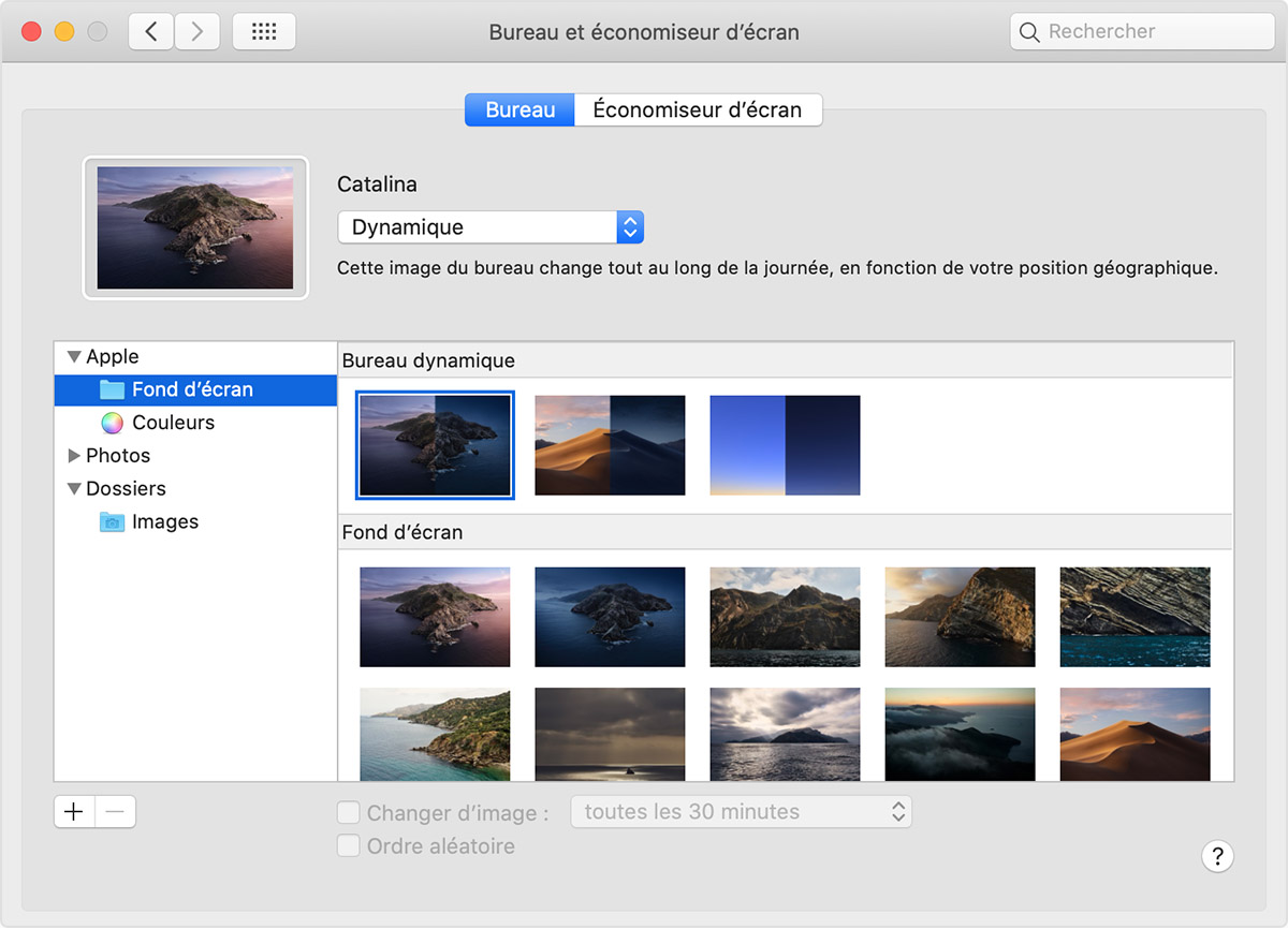 Modification De L Image Arriere Plan Du Bureau De Votre Mac Assistance Apple