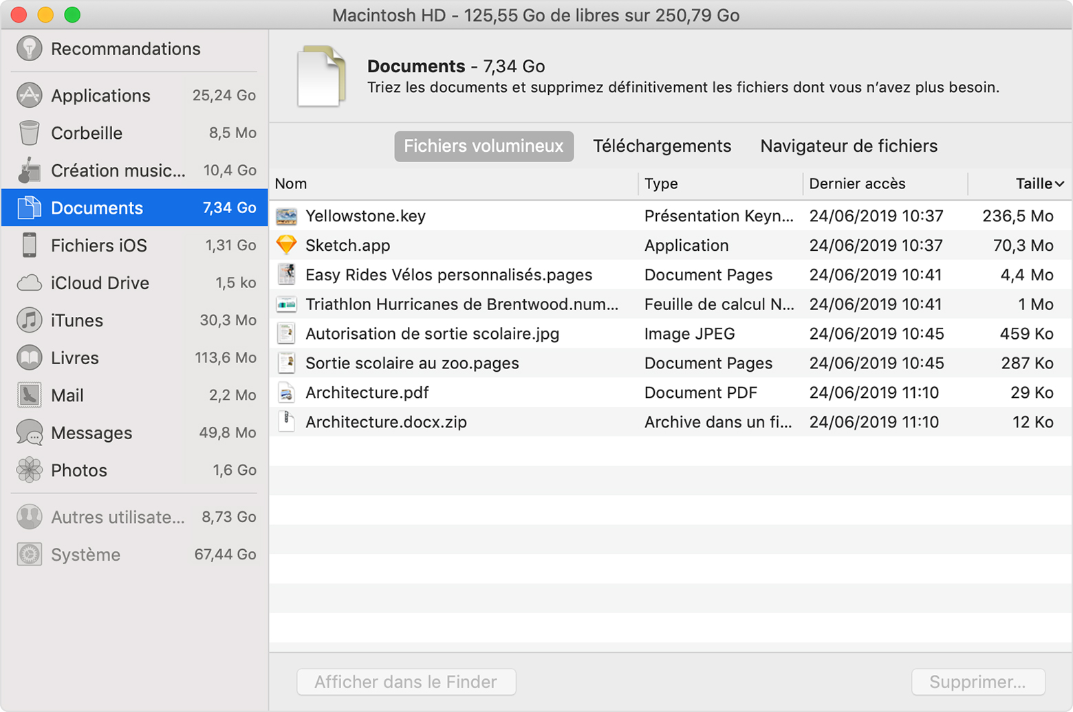 Espace De Stockage Insuffisant Alors Que Non Libérer de l’espace de stockage sur votre Mac - Assistance Apple
