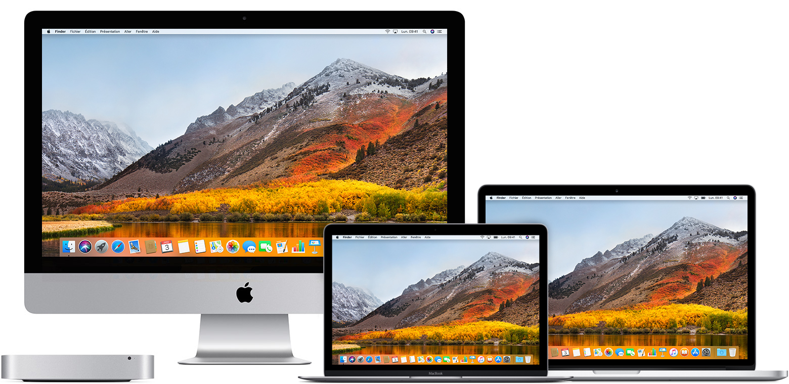 are os x 10.12.6 and high sierra for mac the same version