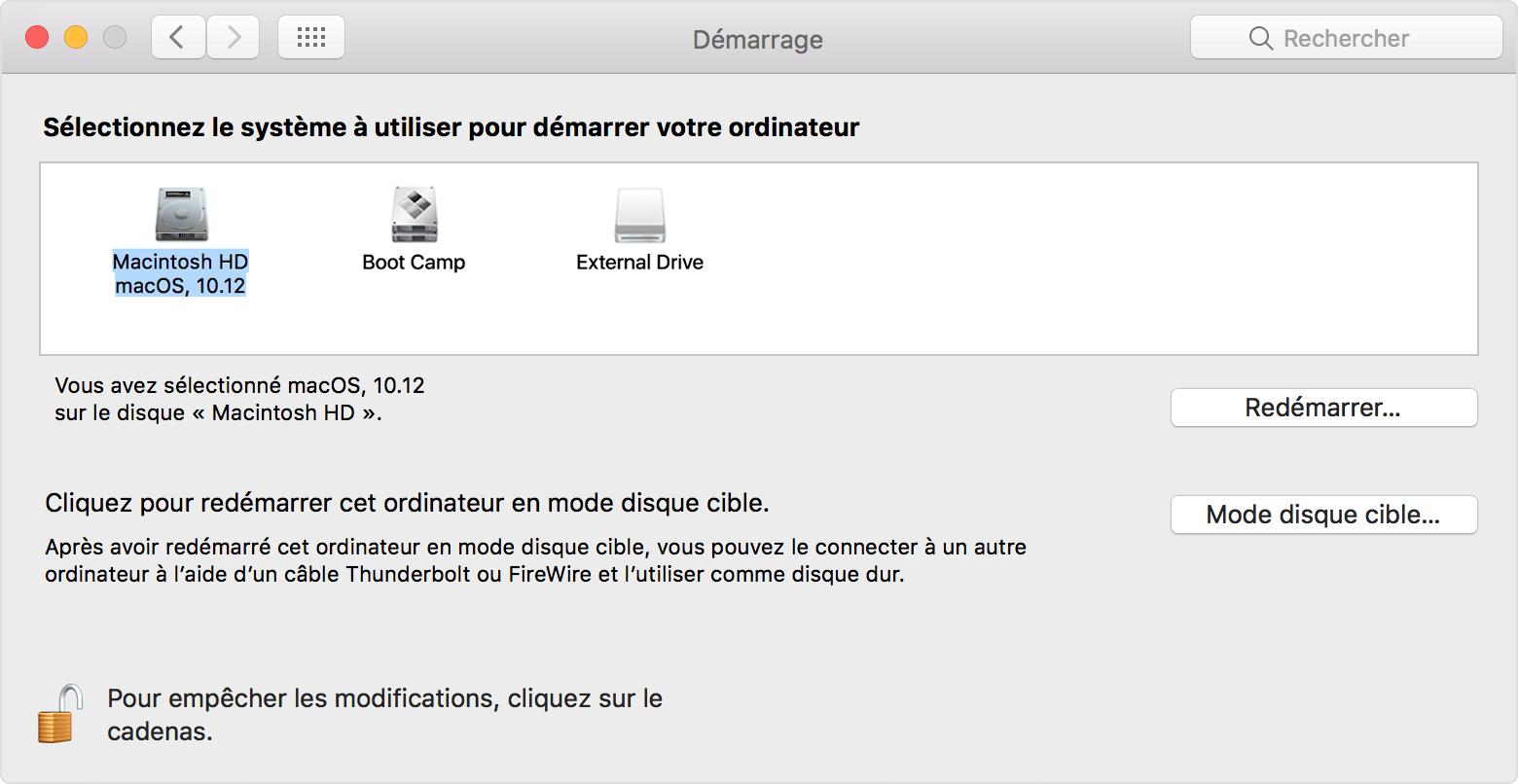 Selection D Un Autre Disque De Demarrage Assistance Apple Selection D Un Autre Disque De Demarrage Assistance Apple