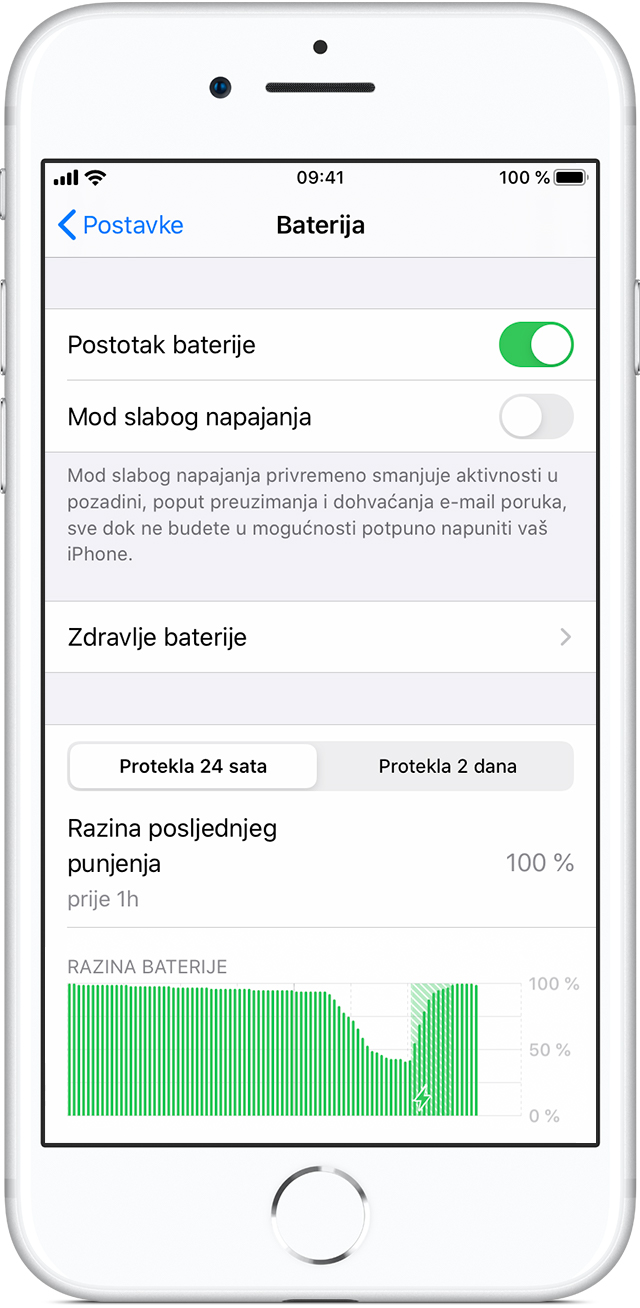 Baterija i performanse iPhone uređaja - Apple Podrška