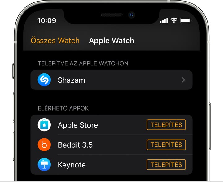 Alkalmazások letöltése az Apple Watchon - Apple Támogatás (HU)