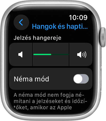 A hang és az értesítések beállításainak módosítása az Apple Watchon - Apple  Támogatás (HU)