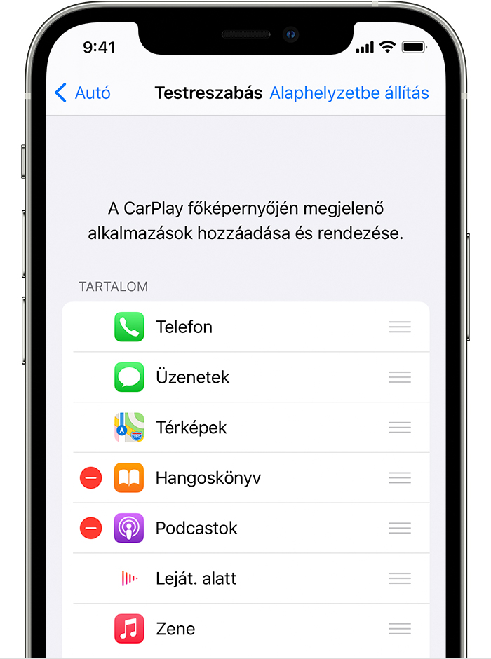 A CarPlay használata iPhone-nal - Apple Támogatás (HU)