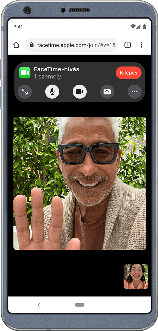 Csatlakozás FaceTime-híváshoz androidos vagy windowsos eszközről - Apple  Támogatás (HU)